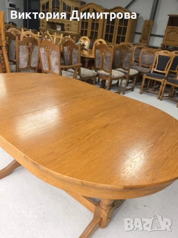 Разтегателна трапезна маса 3,60 м. , снимка 8 - Маси - 52877208