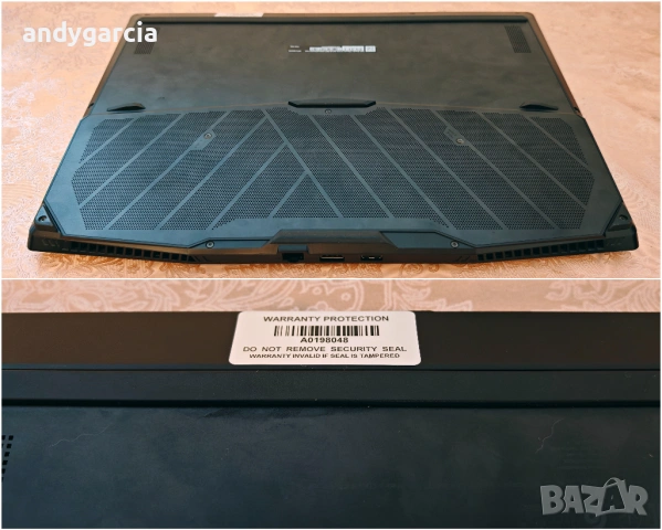 NVIDIA RTX 4070 8GB/Intel Core i7-13700HX/16GB RAM DDR5/1TB SSD/17.3 QHD 240hz/MSI Stealth 17 Studio, снимка 6 - Лаптопи за игри - 54089334