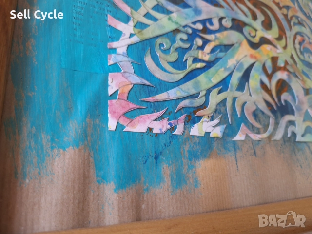 ✅КАРТИНА - СМЕСЕНА ТЕХНИКА - 30/40 СМ.❗, снимка 3 - Картини - 51529745