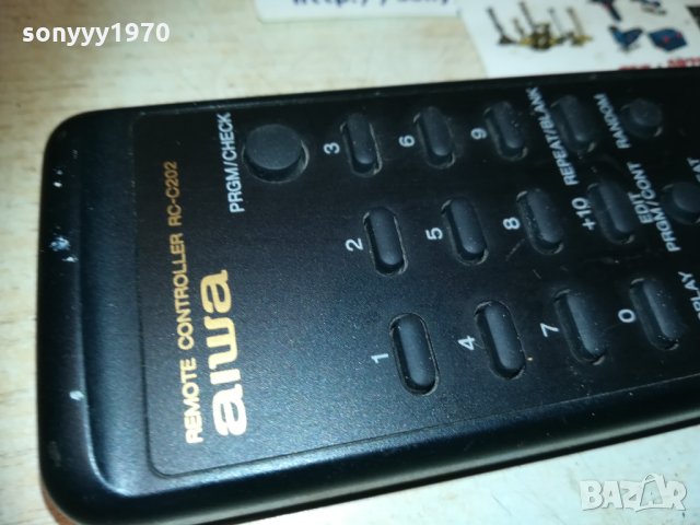 aiwa rc-c202 audio remote-внос switzerland, снимка 9 - Други - 30228903