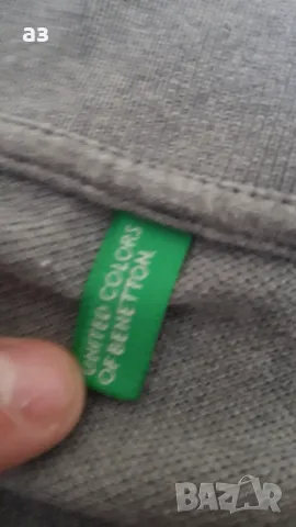 Памучна блуза с дълги ръкави United Colors of Benetton, снимка 3 - Блузи - 44697532