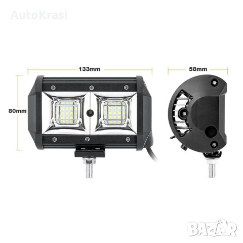 Халоген диоден 12-24V 54W - HAL161, снимка 2 - Аксесоари и консумативи - 40276060