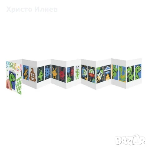 Комплект ключодържатели Мозайка Креативен комплект с пиксели животни Pixelhobby, снимка 3 - Други - 49401891
