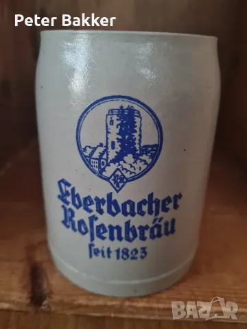 Eberbacher Rosenbräu 1967, снимка 1 - Колекции - 48129790