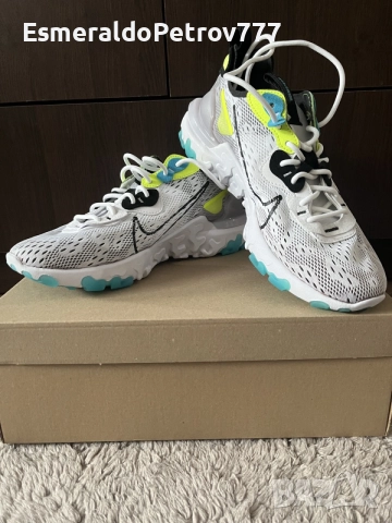 Мъжки обувки Nike React Vision, снимка 4 - Маратонки - 56394125