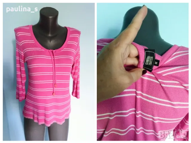 Три броя / Розова блуза "Paprika" и "Globe trotter" , снимка 6 - Тениски - 17412268