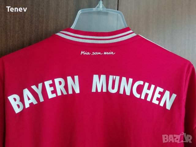 Bayern Munich Adidas оригинална фланелка тениска Байерн Мюнхен , снимка 4 - Тениски - 37537619