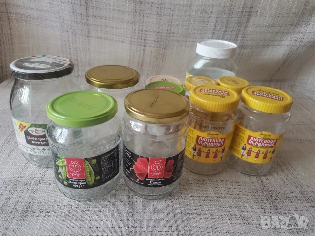 Буркани с винтови капачки, снимка 2 - Буркани, бутилки и капачки - 50538729