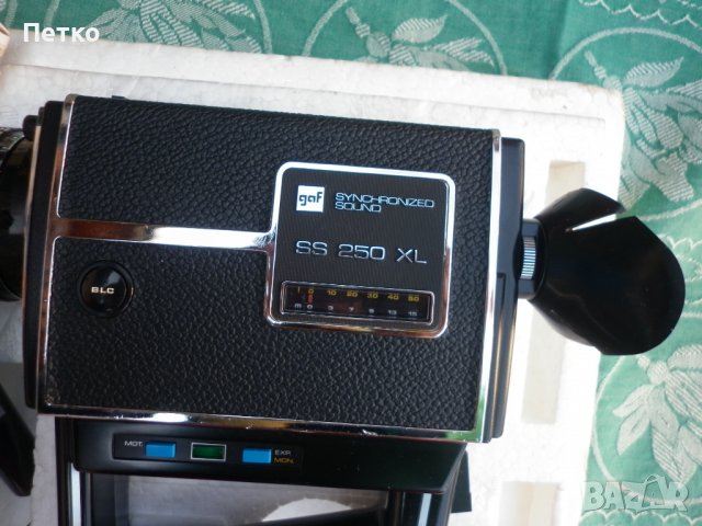 Камера GAF Synchronized Sound SS 250 XL , снимка 3 - Антикварни и старинни предмети - 36746206