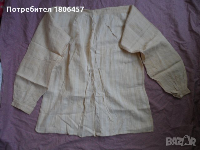 кенарена мъжка риза, снимка 11 - Антикварни и старинни предмети - 30840346