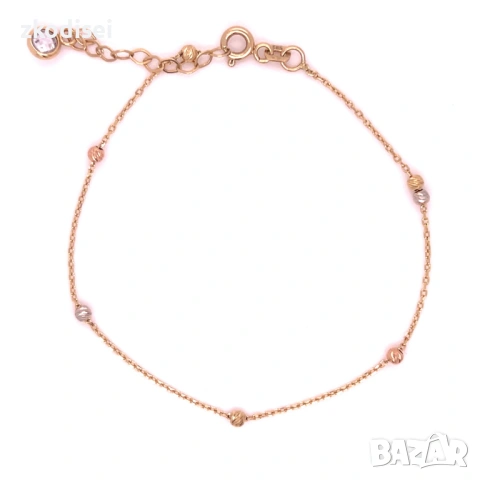 Златна дамска гривна 1,33гр. 14кр. проба:585 модел:35999-5