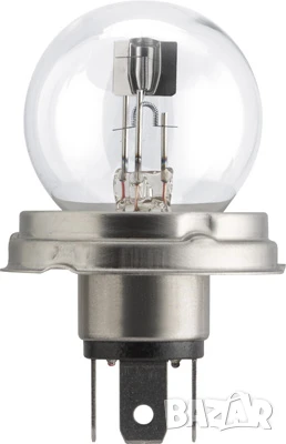 Крушка PHILIPS R2 24V 55/50W P45T-41 CLEAR №13620C1