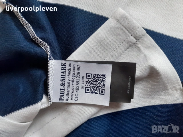 👉Нова Paul&Shark Original S/M ефектна, снимка 6 - Блузи - 53931677