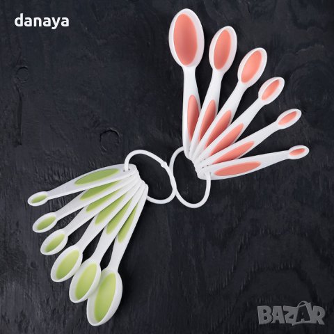 3675 Комплект мерителни лъжички, 6 броя, снимка 6 - Аксесоари за кухня - 40495698