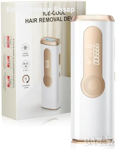 Нов Професионален IPL уред за лице и тяло, безболезнено премахване на косми