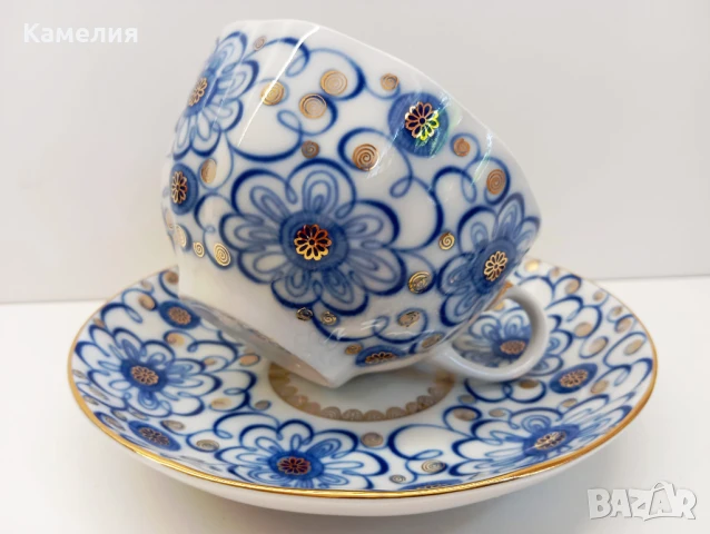 Руски порцелан , снимка 5 - Чаши - 50914762