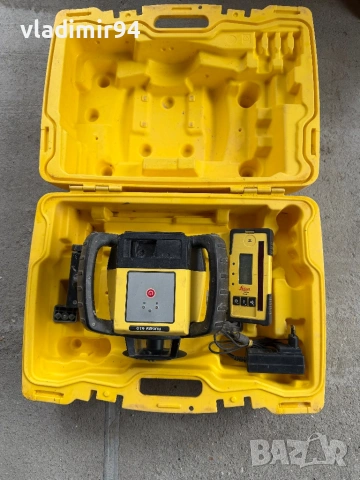 Leica Rugby 610 ротационен лазер, снимка 6 - Измервателни инструменти - 54006218