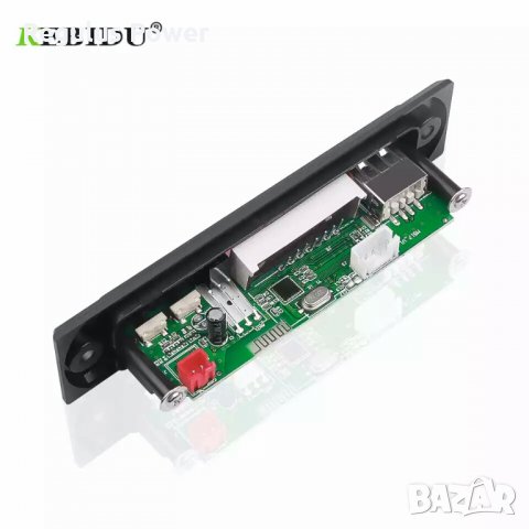5V - 12V Aудио модул за вграждане KEBIDU Bluetooth 5.0 Fm /TF card /AUX, снимка 6 - Аудиосистеми - 29564050