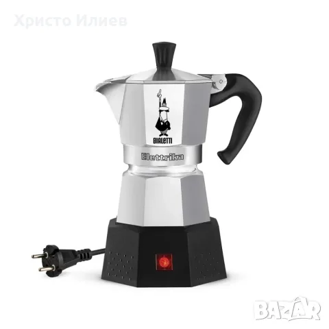 Кафеварка Bialetti Moka Elettrika за 2 чаши с бутон