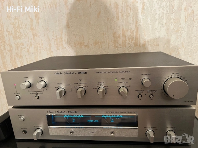 Fisher BA-3000 Fisher CC-3000, снимка 5 - Ресийвъри, усилватели, смесителни пултове - 52531340