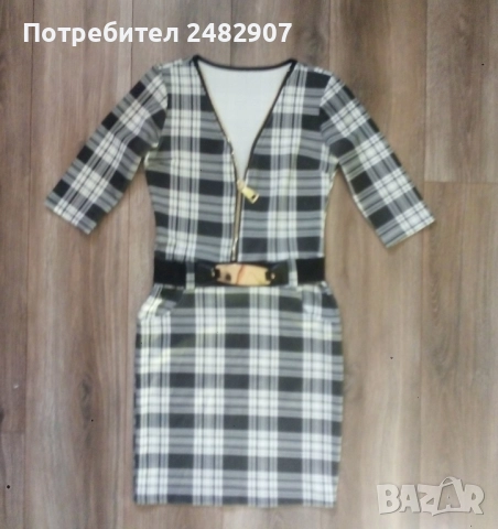 Елегантна дамска рокля , снимка 2 - Рокли - 52255487