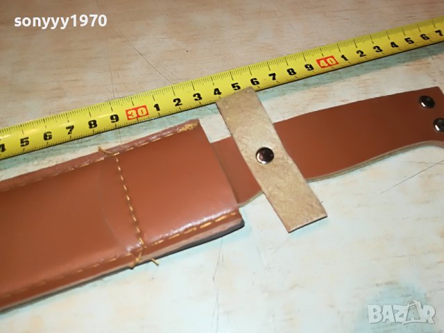 КОЖЕНА КАНИЯ ЗА НОЖ 2310221118, снимка 6 - Колекции - 38422639