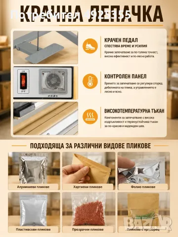 Крачни лепачки 50см, 60см и 70 см, снимка 2 - Друго търговско оборудване - 55751796