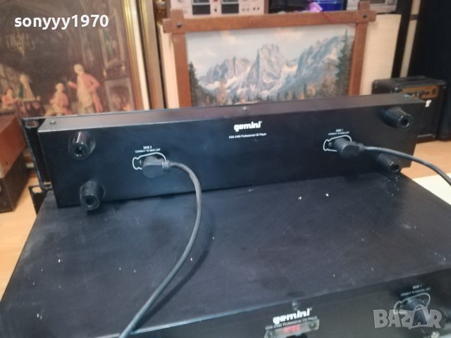GEMINI CDX-2400 PROFESSIONAL CD PLAYER-ВНОС GERMANY 3108231047, снимка 17 - Ресийвъри, усилватели, смесителни пултове - 42030712