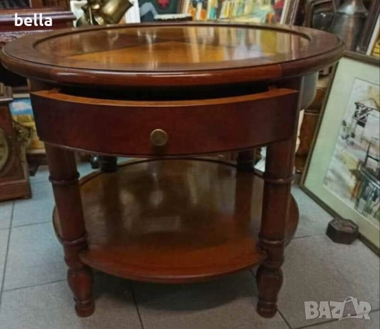 Стилна масивна маса- Швейцария !, снимка 3 - Антикварни и старинни предмети - 54287634