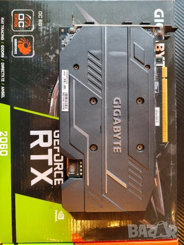 Gigabyte Nvidia Geforce RTX 2060 OC 6GB, снимка 3 - Видеокарти - 52771557