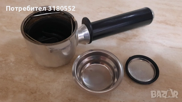 Ръкохватка с цедка за Delonghi ECP35.31,ECP33.21,ECP31.21 , снимка 4 - Кафемашини - 54325911
