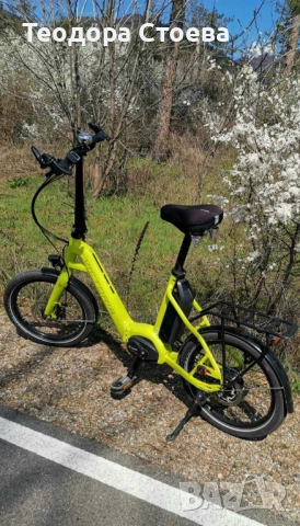 Сгъваемо електрическо колело, снимка 2 - Велосипеди - 54246851
