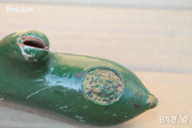 Стар Български керамичен музикален инструмент  ''Окарина'', снимка 7 - Антикварни и старинни предмети - 47805181