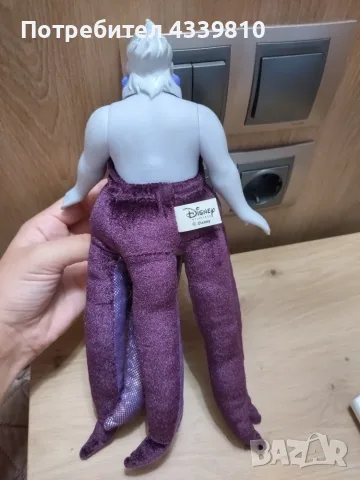 урсула от ариел дисни ariel disney кукла , снимка 5 - Кукли - 55779860