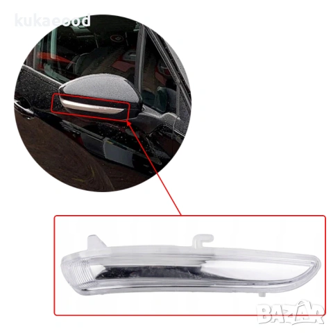 Мигач в огледало за Peugeot 2008 MK1, снимка 5 - Части - 54204095