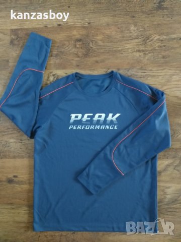 peak performance logo - страхотна мъжка блуза, снимка 3 - Спортни дрехи, екипи - 37921472