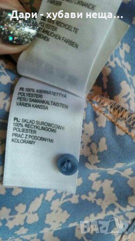 Блуза/топ в синьо и розово, на "Cubus"👗🍀XL,2XL👗🍀арт.2092, снимка 5 - Корсети, бюстиета, топове - 33712597