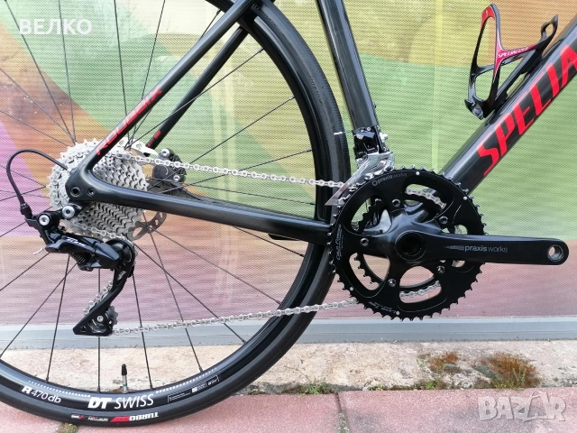 Шосеен велосипед Specialized Roubaix Sport - 2x11 , Carbon , Shimano 105 , 8.2кг , 56см, снимка 7 - Велосипеди - 54130861