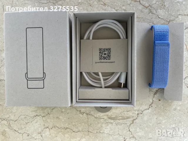 Фитнес гривна (тракер) Google Fitbit Air, снимка 3 - Смарт гривни - 55827288