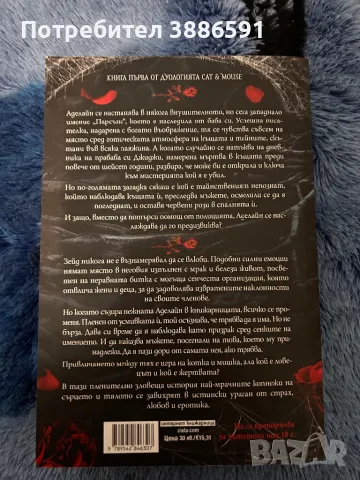 Книга “Преследването на Аделайн”Х.Д .Каратън, снимка 2 - Художествена литература - 47959802