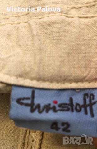 Супер красив  гащеризон за бремени CHRISTOFF JEANS FOR TWO, снимка 12 - Дрехи за бременни - 29109260