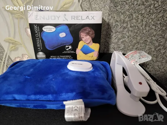 Електрическа възглавница с топла вода при менструални болки и болки в гърба,загрява за 15 минути, снимка 2 - Други - 48274130