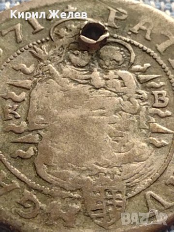 Сребърна монета 6 кройцера 1671г. Леополд първи Кремниц Унгария 13665, снимка 9 - Нумизматика и бонистика - 42899810