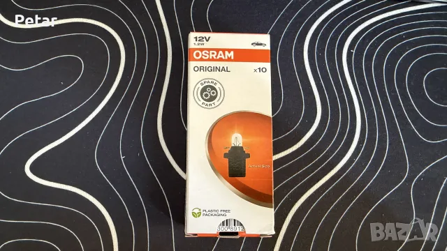 Крушки Osram B8.5d 12v 1.2w