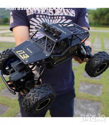 ДЕТСКА КОЛИЧКА ROCK CRAWLER 4WD 1:12 С ДИСТАНЦИОННО УСТРОЙСТВО - код 1:14-2516, снимка 8 - Електрически играчки - 34194506