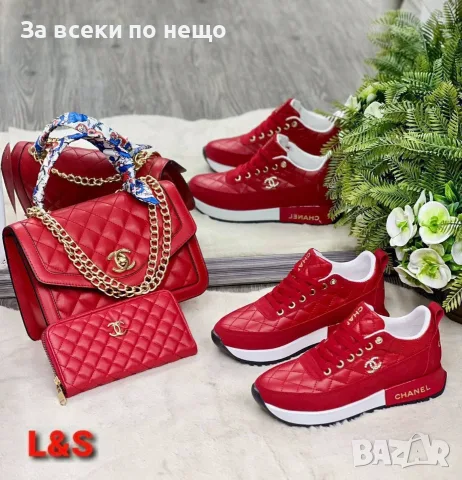 Chanel Дамски Маратонки👟Дамски Спортни Обувки Шанел - Различни Цветове Код SEM-582