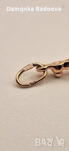 СССР златна висулка 14 карата , снимка 6 - Колиета, медальони, синджири - 49847994