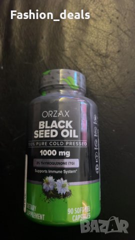 Ново Масло от черно семе на капсула 90 таблетки за имунна система, растеж, снимка 7 - Други - 38306384