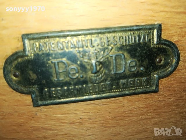 PE.DE.ГОЛЯМА РЕТРО МЕЛНИЦА ВНОС ГЕРМАНИЯ 2811221206, снимка 14 - Антикварни и старинни предмети - 38824576