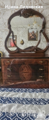 Италиански спален комплект., снимка 3 - Спални и легла - 52888456